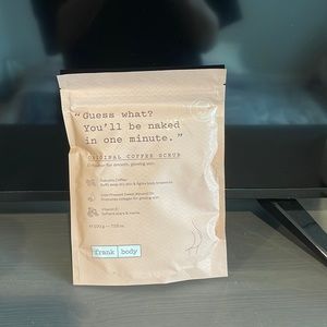 Coffee body scrub